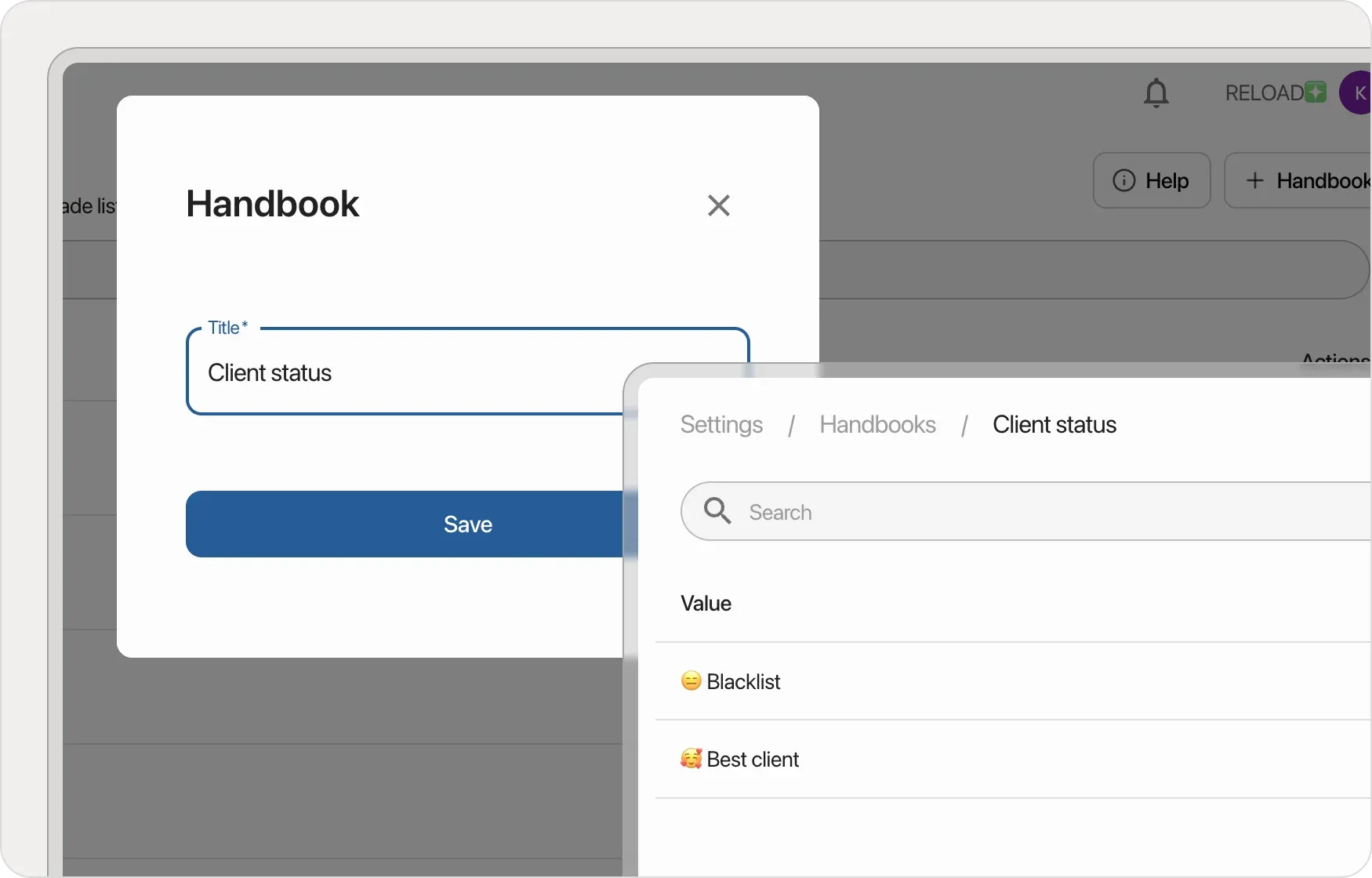 Creating reference book