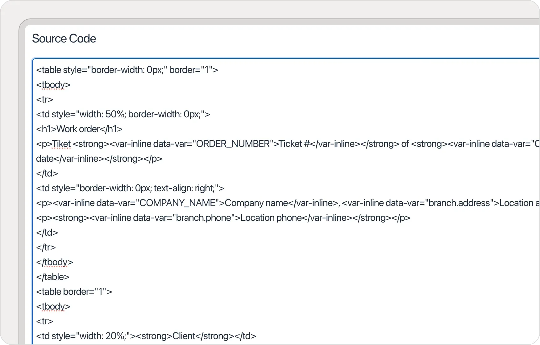 Where to find document source code