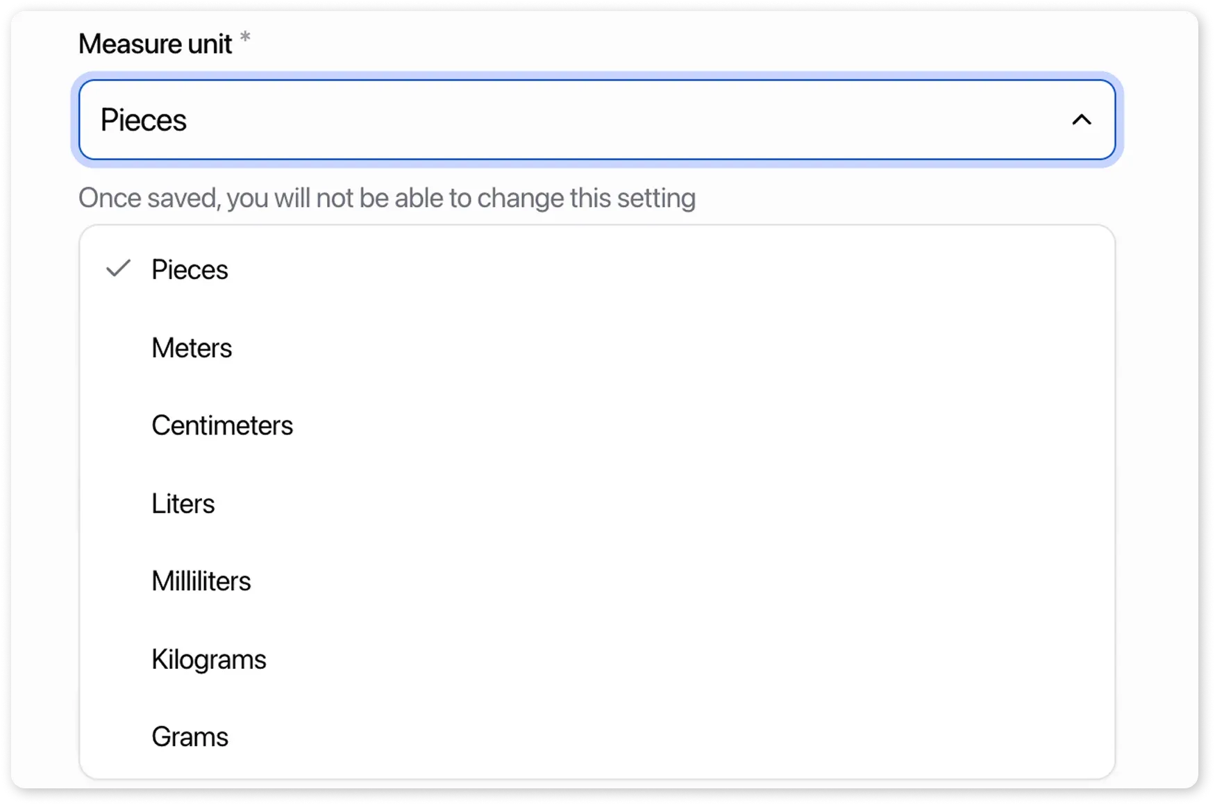 Units of measurement in HelloClient